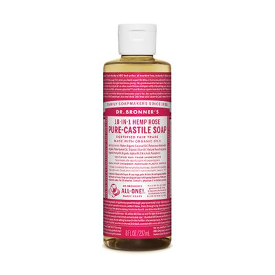 Dr. Bronner's Pure-Castile Soap Liquid Rose 237